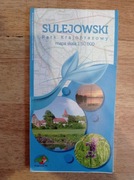 Sulejowski Park Krajobrazowy mapa 