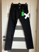 Nowe czarne męskie spodnie jeansy Kenzo skinny luksus