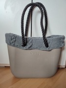 Szara torebka Obag standard