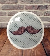 Gałka meblowa ceramiczna z wąsem Nowa