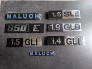 Emblematy, naklejki, fiat 126, polonez maluch z epoki 114szt