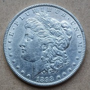 Dolar Morgan 1898 ,Ag900. N: 5.884.735 szt !!  USA