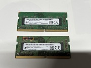 Zestaw Pamięci Micron 16GB (2x8GB) DDR4 SO-DIMM 2666MHz CL19 do laptopa
