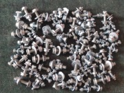 Śruby 5-6mm + nakrętki + podkładki 100szt.komplet