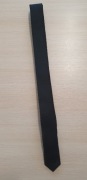 Krawat Bytom - czarny, wąski śledzik 4 cm