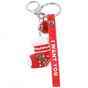 Brelok do kluczy Świąteczna skarpeta