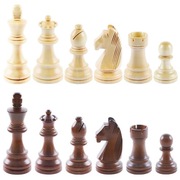 OKAZJA! Figury szachowe GERMAN STAUNTON 6 - WS38 (król 97mm, 4*hetman 82mm)