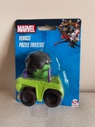 Marvel Hulk gumka figurka do ścierania puzzle auto pojazd nowa