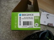 Toner Lexmark 80C2HCE cyjan niebieski oryginalny