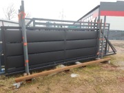 Brama przesuwna panelowa 4mx1,42m SUPREME,ocynk ogniowy+RAL, 4m, 5m