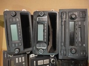 Radio radia samochodowe VW Ford Audi 2 DIN 6 sztuk