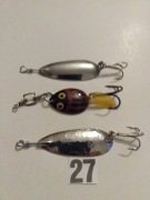 Błystki wahadłowe 3 szt.