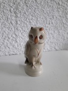 Figurka Sowa (Polska, Chodzież, lata .60.XX sygn. 15637 Ręcznie malowana