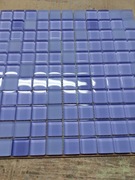 Mozaika szklana 30x30cm kolor mix jasny fiolet