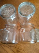 Weck słoiki x 4 sztuki PRL 