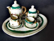 MINIATUROWY SERWIS  DLA LALEK PORCELANA FOREIGN