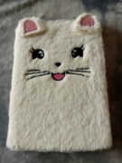 zeszyt pluszowy myszka kot 