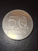 Moneta 50 złotych 1990