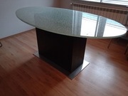 Przepiękny szklany stół