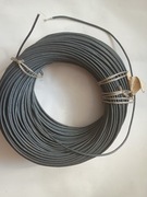 Przewód grzewczy - drut oporowy 0,12mm w szarej izolacji 1szt = 1m