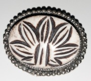 Stara Broszka Import Chinka Filigran