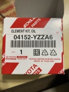 Filtr oleju Wkład 04152-YZZA6 YZZA7 Toyota Auris Yaris Prius Corolla Avensi