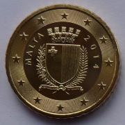 MALTA 2014 50 CENTÓW UNC !!!!!!!!!!