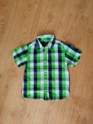 Koszula 110 Palomino w kratę kratkę krótki rękaw na lato idealna jak nowa