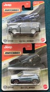 Matchbox 2025 2022 JEEP WAGONEER 2023 JEEP AVENGER 1:64