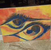 DUŻY OBRAZ ABSTRAKCJA 70x50 | NOWOCZESNY | AKRYL | OKAZJA PROMOCJA