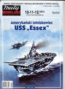 Mały Modelarz 10-11-12 2014 USS ESSEX model 1:300