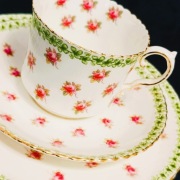 **KONICZYNKI**filiżanka na SZCZĘŚCIE porcelana Aynsley 1905+