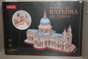 CUBIC FUN PUZZLE 3D RUCHOME ŚCIANY KATEDRA ŚW. PAWŁA 643 ELEMENTY MC270H