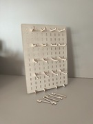 Tablica Stojak Haczyki Ekspozycja Biżuteria Breloki Akcesoria Sklejka