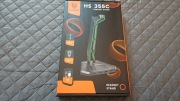 Stojak na słuchawki rgb z koncentratorem portów usb Liocat HS 355C