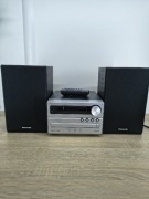Wieża stereo Panasonic SA-PM250 + głośniki – Bluetooth, CD, USB