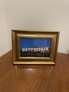 Depresja - Deppressja - oprawiona w Złota Ramkę