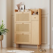 Szafka na buty z rattanu 