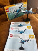 LEGO CREATOR 3in1 31160 STATEK POWIETRZNY - SAMOLOT WYŚCIGOWY 