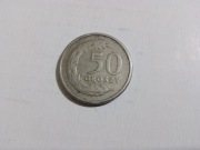 Moneta 50gr. groszy z 1992 roku. Stan BDB. Nr.1