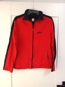 czerwona dresowa sportowa bluza damska dres czerwony 38M damski bluzka