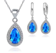 Komplet biżuterii damskej srebro 925