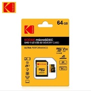 Micro SD 64GB karta pamięci marki Kodak U3 V30, nowa, oryginalna