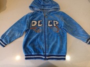 Bluza zapinana z kapturem rozmiar 98