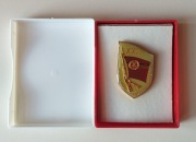Oryginalna odznaka jubileuszowa 30 lat MfS Stasi NRD – 1980 r. Etui
