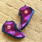 Buty zamszowe włoskie vintage zamsz