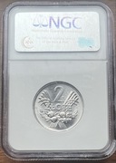 2zł 1970 Jagody NGC MS 68