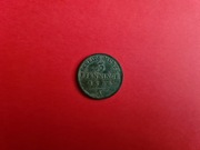 3 Pfenninge 1866 rok Einen Thalar moneta