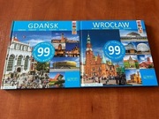 2 książki: Wrocław i Gdańsk 99 Miejsc