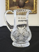 Kryształowy dzbanek retro kryształy z prl  Vintage 